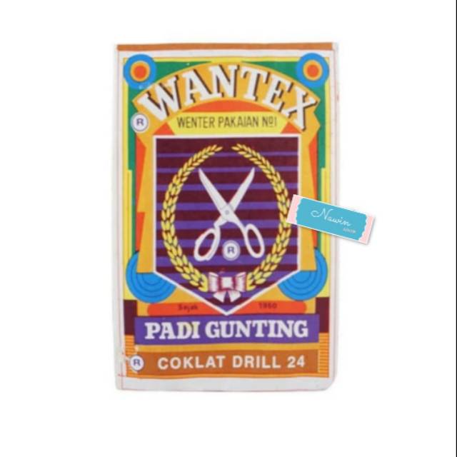 Jual Wantex Pewarna Pakaian Padi Gunting - Coklat Drill 24 | Shopee Indonesia