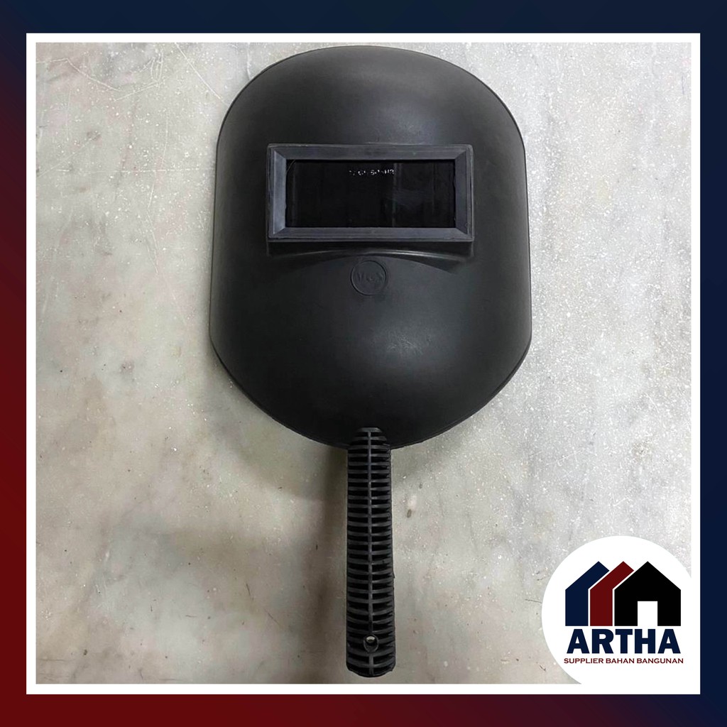 Topeng Las / Kedok Las / Kepala Las / Pelindung Las / Helm Las Kepala +  Kaca / Welding Helmet | Shopee Indonesia
