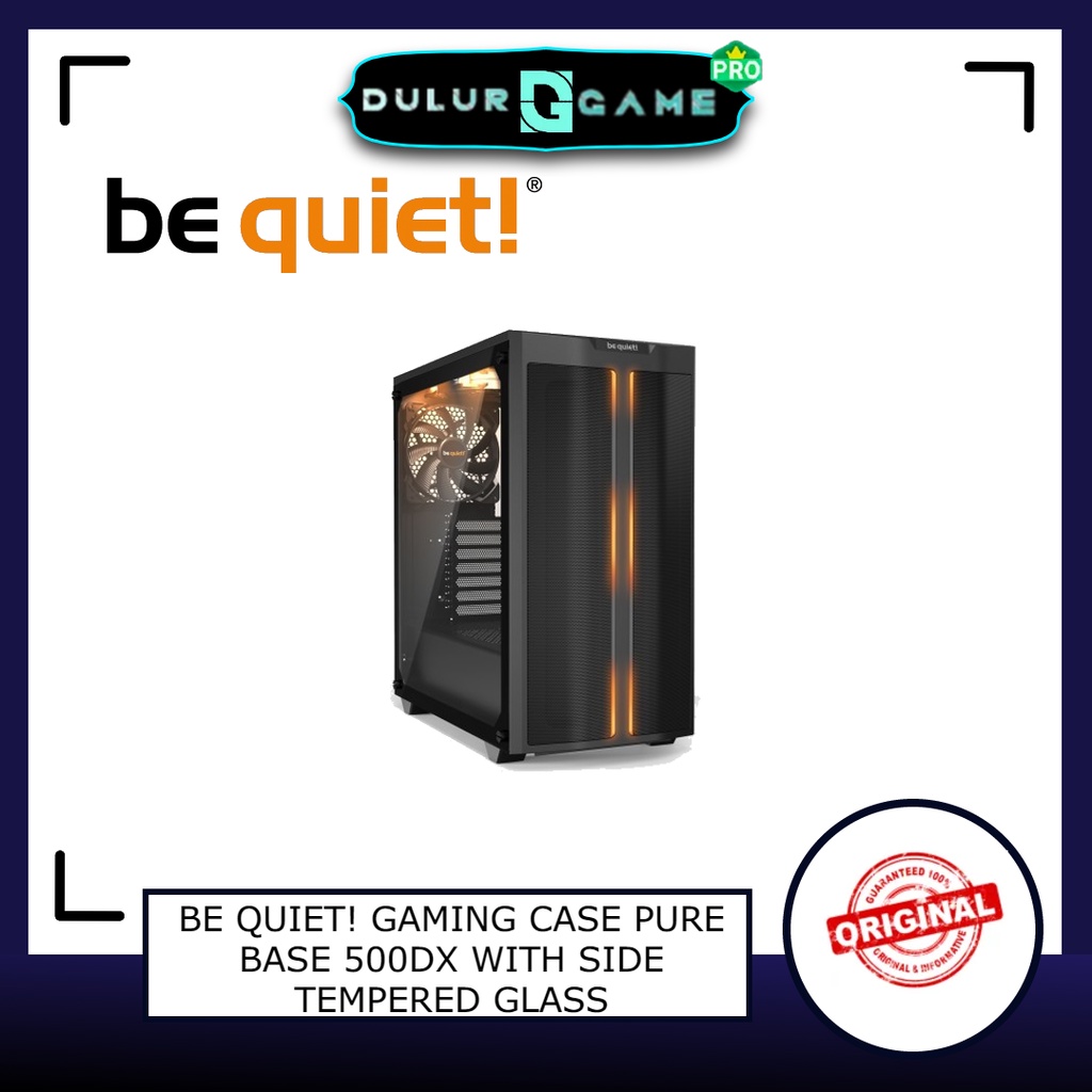 Jual Be Quiet! Gaming Case Pure Base 500Dx With Side Tempered Glass | Shopee Indonesia