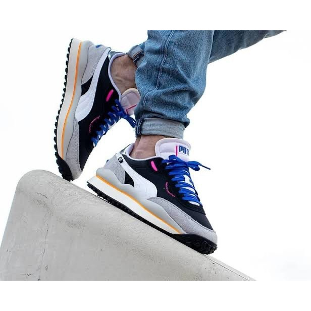 Jual Sepatu Puma Style Rider Play On Black Original 100% - 39 | Shopee Indonesia