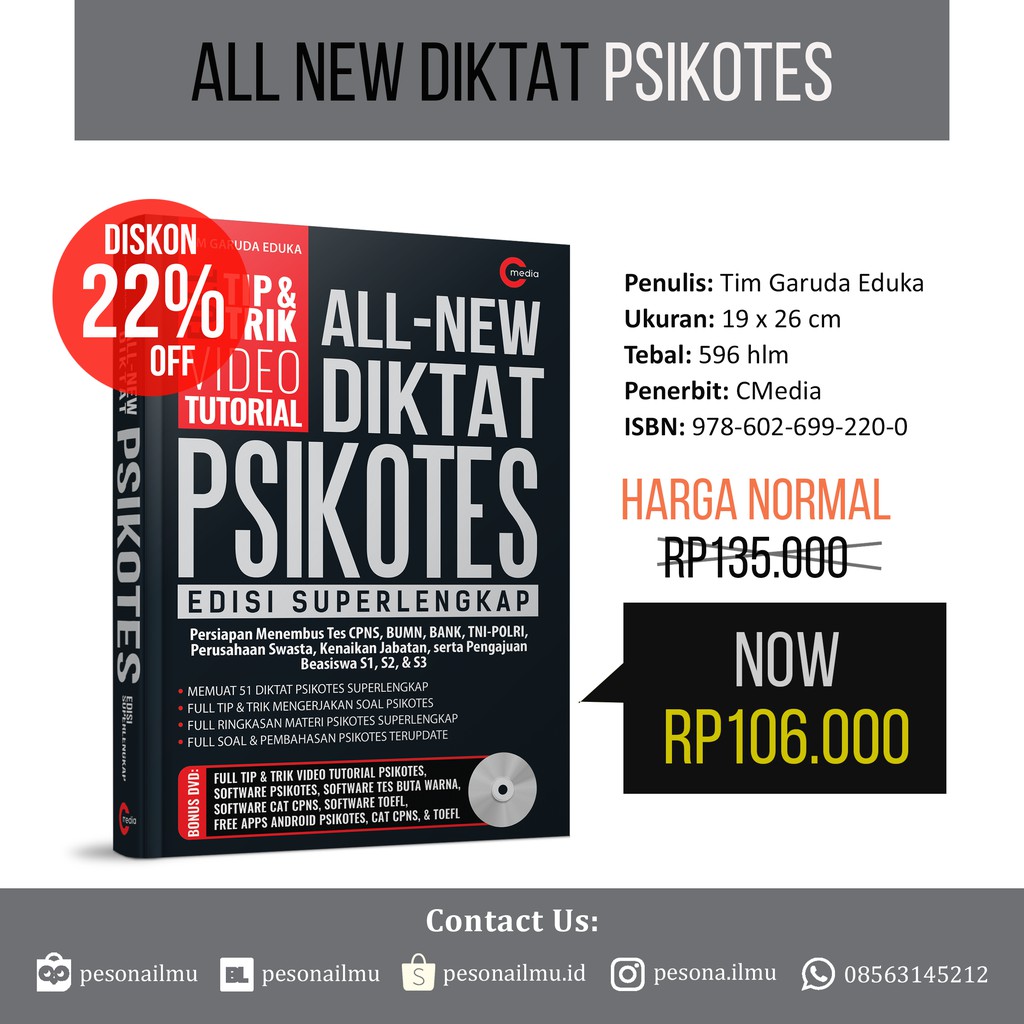 Contoh Soal Psikotes Jne