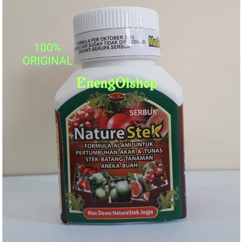 Jual NATURE STEK Perangsang Akar Kemasan 1 Botol 100 Gram Indonesia