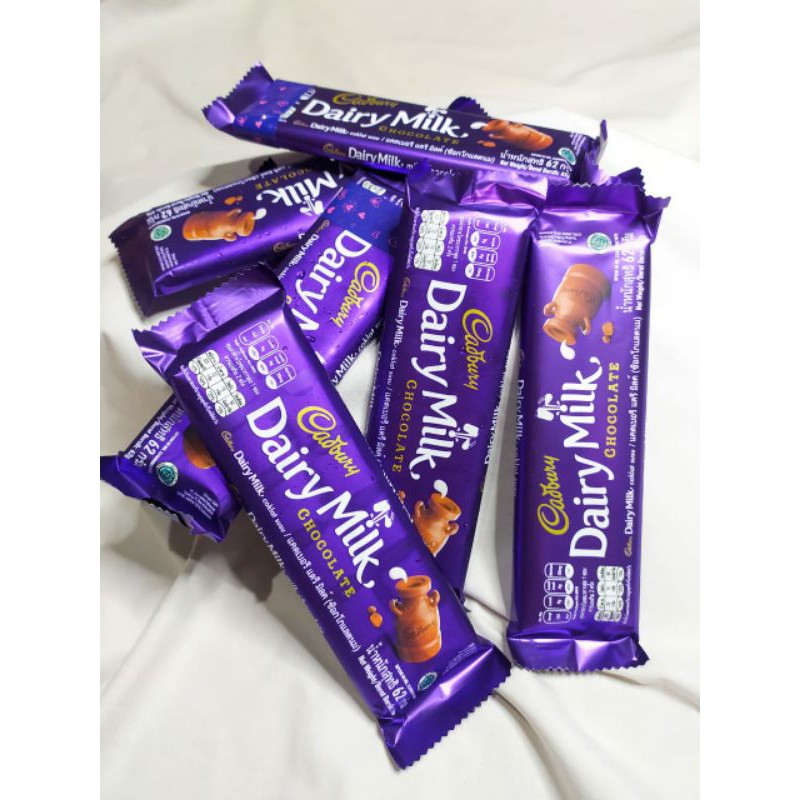 Jual Promo ! Coklat Cadbury Dairy Milk 62 Gr / 65 Gr - Coklat Valentine | Shopee Indonesia