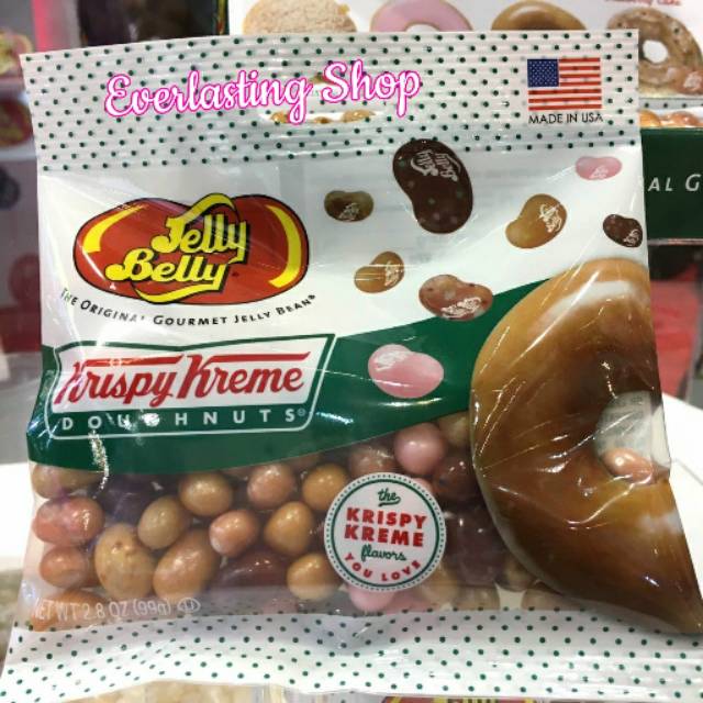 Jual Krispy Kreme Doughnuts Jelly Belly Beans Mix Grab n Go Bags and