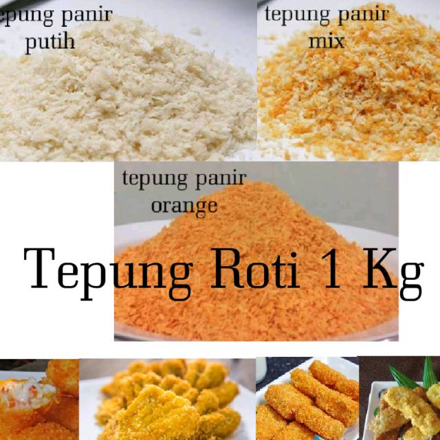 Tepung Roti/ Tepung Panir/ Panko/ Bread Crumbs/ Bread