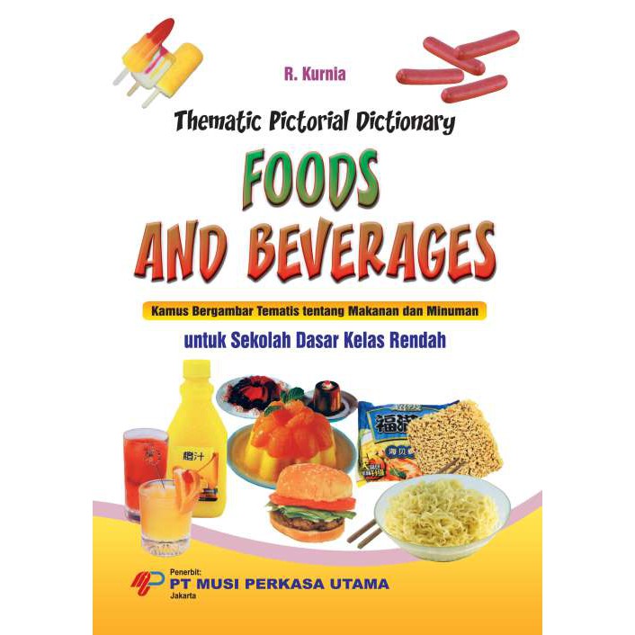 Jual Thematic Pictorial Dictionary "Food And Beverages" Shopee Indonesia