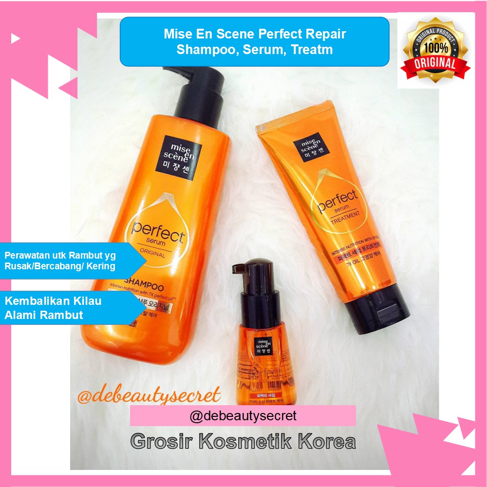 Jual PERAWATAN RAMBUT KERING RONTOK RUSAK / Mise En Scene Perfect