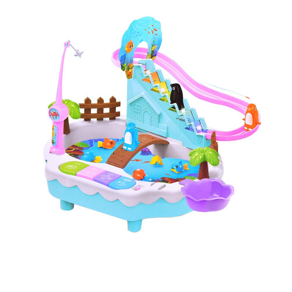 Fishing Game Slide Mainan Pancing Ikan Pancingan Anak