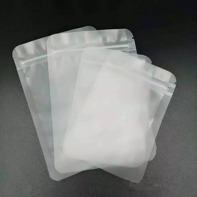 Jual 9x13 MIN 100 Pcs matte frosted ziplock bag packaging kemasan