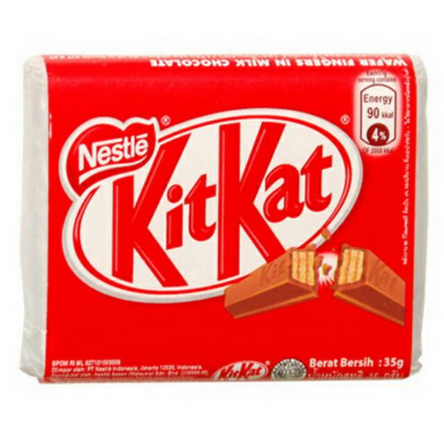 Jual Kitkat Coklat 4F Termurah (Satuan) / Kitkat Murah/Grosir Cokelat Kitkat Murah /Kitkat Wafer / Nestle | Shopee Indonesia