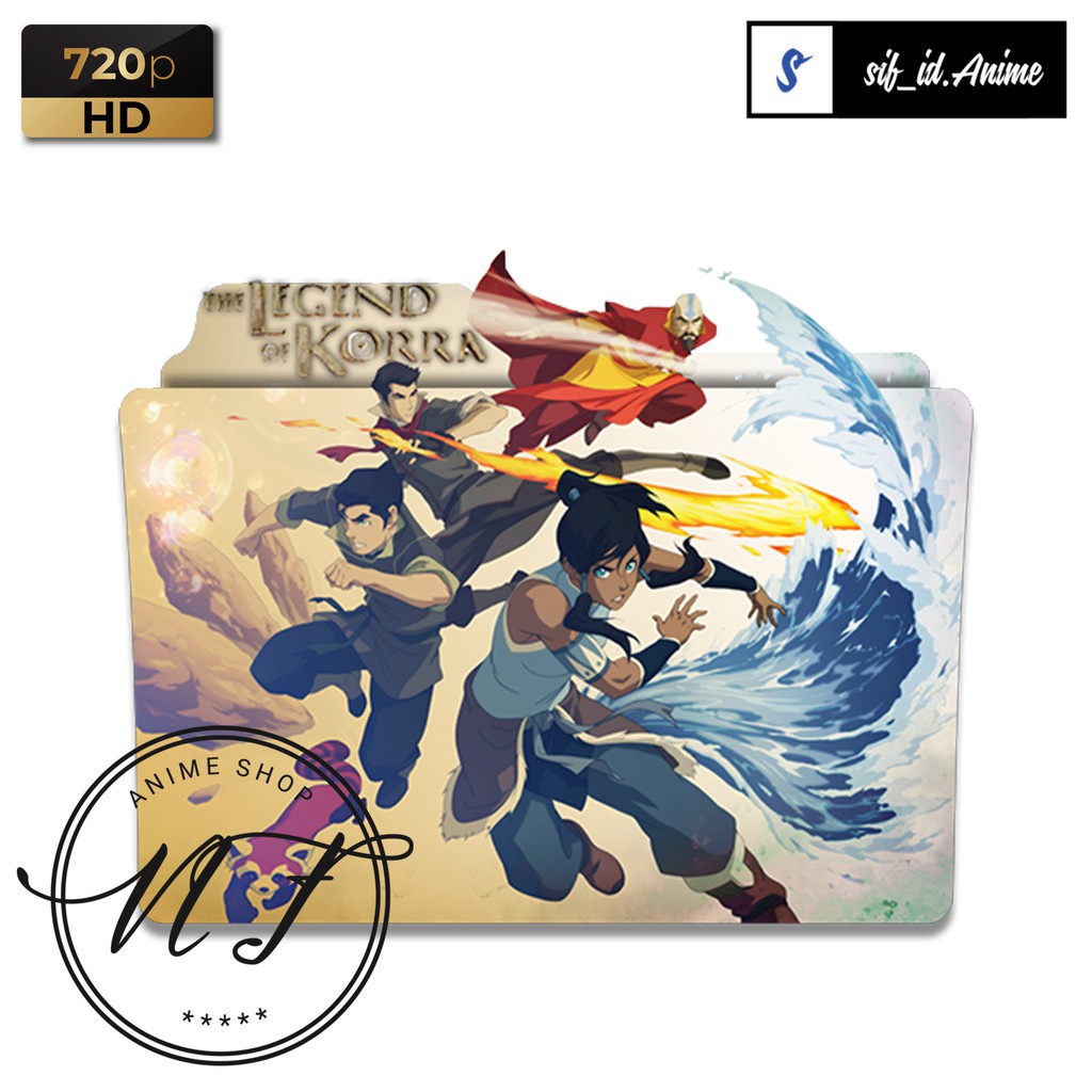 DVD Anime Avatar The Legend of Korra Book 1 Book 4 Sub