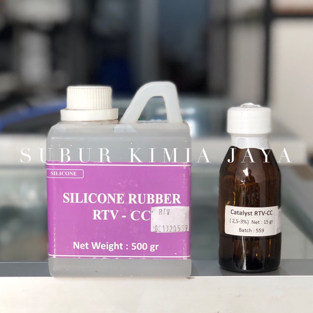 Silicone Rubber RTV CC Bening Crystal Clear 500 gr | Shopee Indonesia