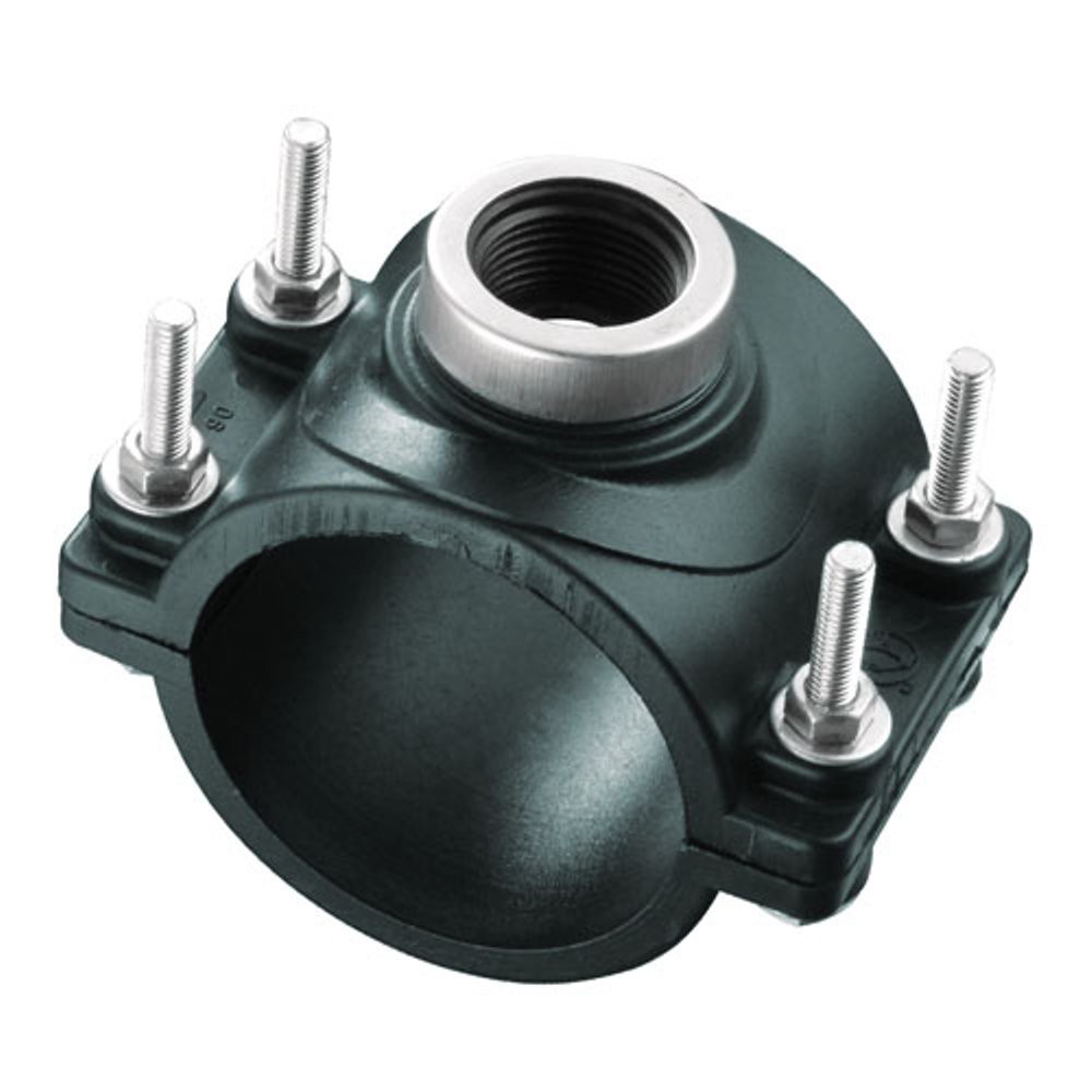 Jual Klem Sadel HDPE 4" x 1" inch Clamp Saddle 110 mm x 1" HDPE