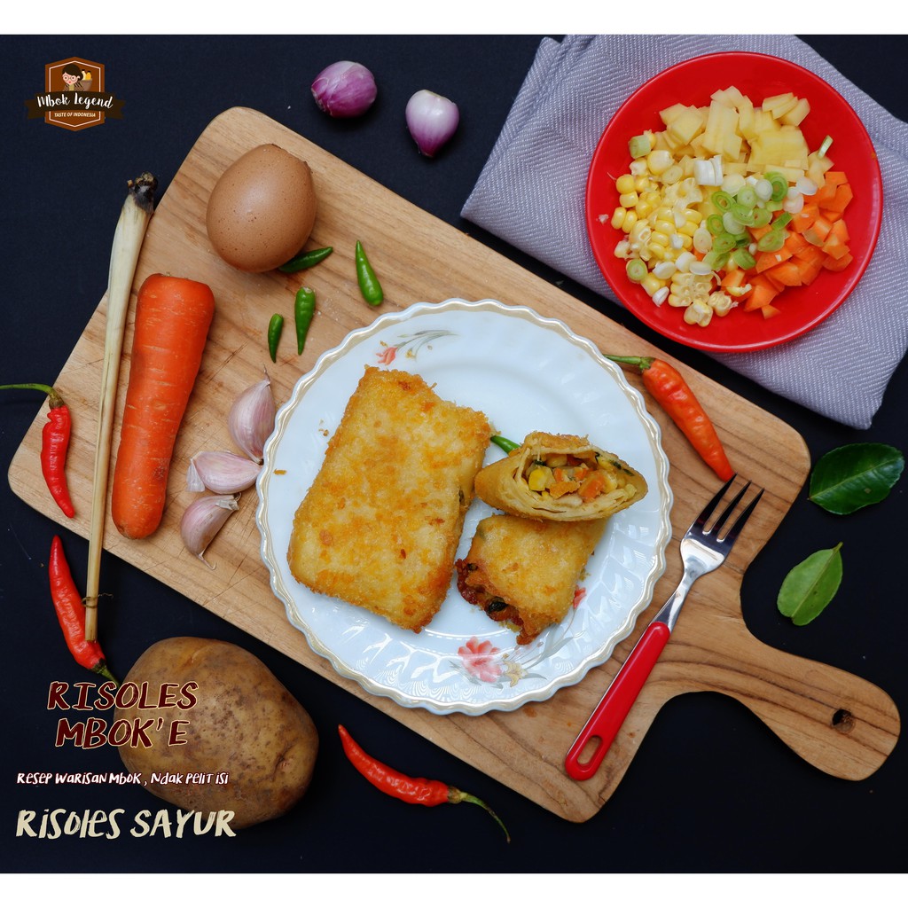Jual [Sayur] Risoles Mbok'e Ndak Pelit Isi / 5 Pcs Indonesia|Shopee Indonesia