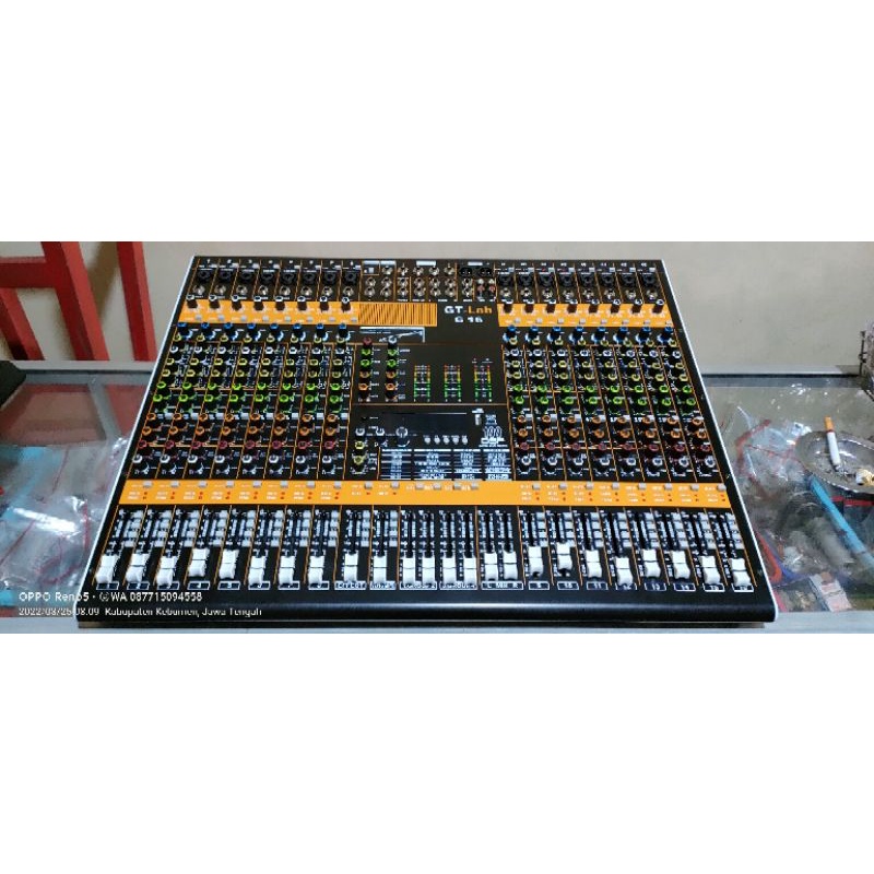 Jual GTLab g16 by rdw mixer gtlab 16chanel GT Lab 16chanel Shopee