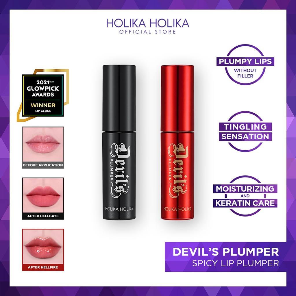 Jual Holika Holika Devil's Plumper Spicy Lip Plumper Shopee Indonesia