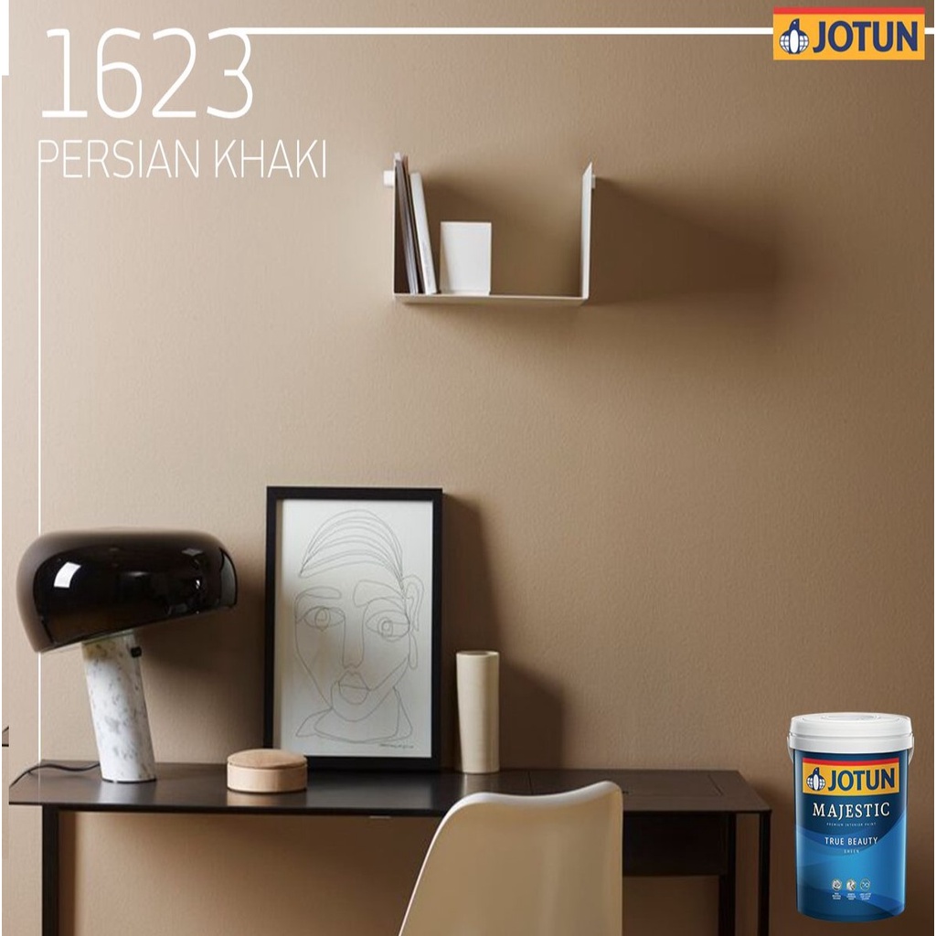 Jual CAT TEMBOK INTERIOR JOTUN JOTAPLAST/EASY/MAJESTIC PERSIAN KHAKI