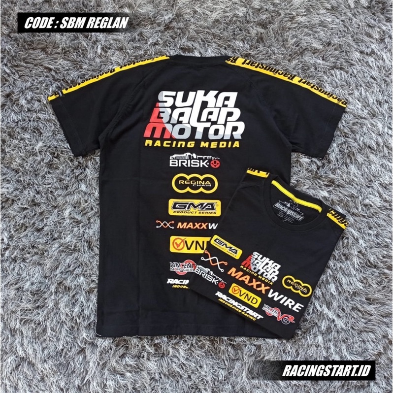 Jual Kaos Suka Balap Motor X Racingstart Original | Shopee Indonesia