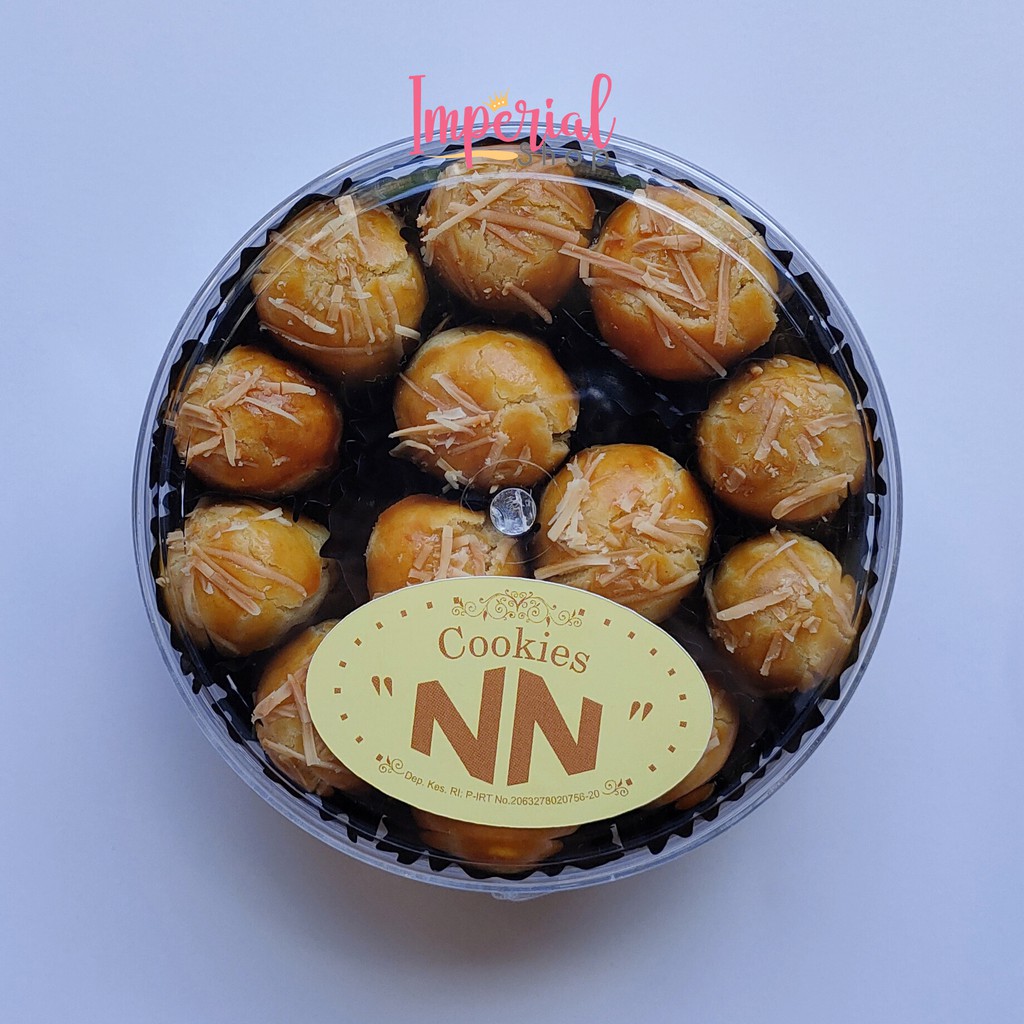 Kue Nastar Keju Premium Butter isi Selai Nanas Kue Kering Nastar Home