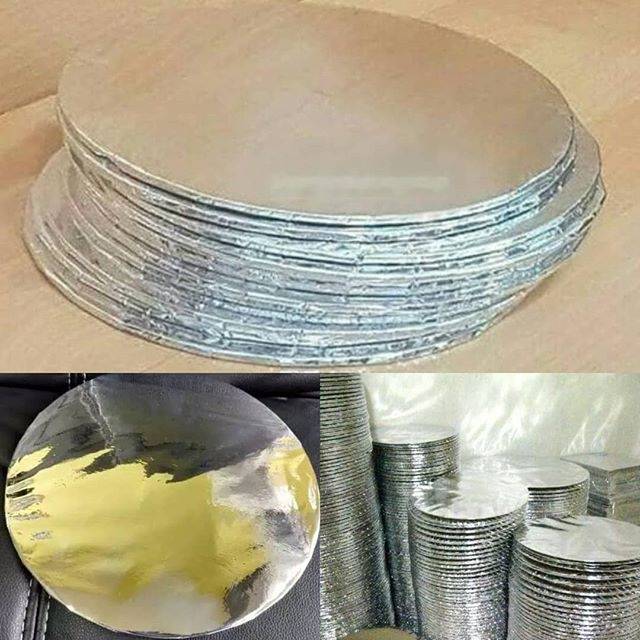 Alas kue tart alas kue silver tebal Shopee Indonesia