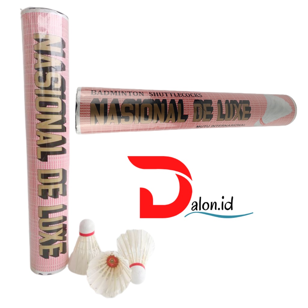 Jual Shuttlecock Kok Badminton Nasional Deluxe Merah Original Shopee