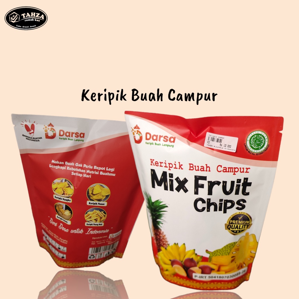 Jual Mix Fruit Chips/ Keripik Buah Campur/ Keripik Buah 4 rasa/ Keripik