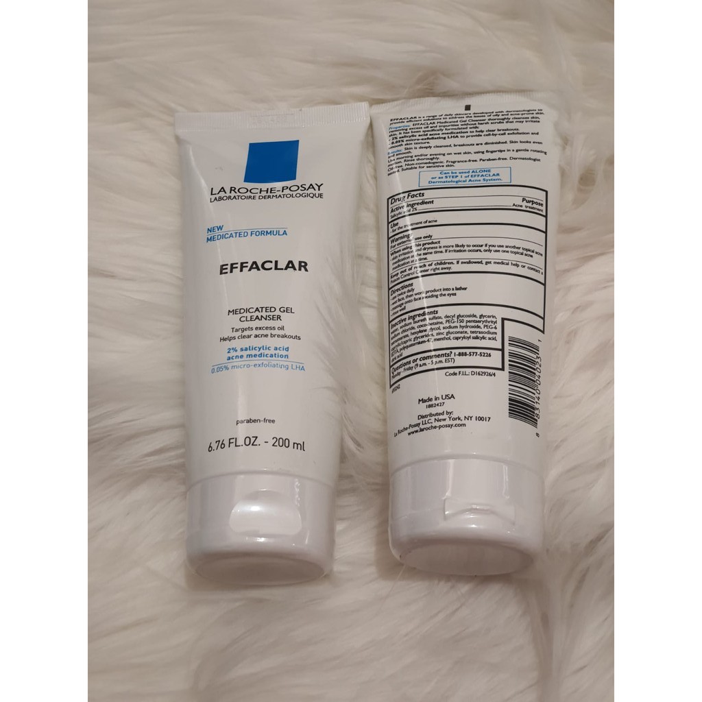 Jual La Roche-Posay Effaclar Medicated Gel Face Wash With Salicylic Acid | Shopee Indonesia