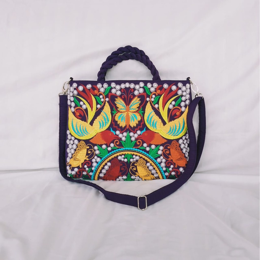 Tas Wanita Selempang Bordir Asli Khas Tasikmalaya Shopee Indonesia