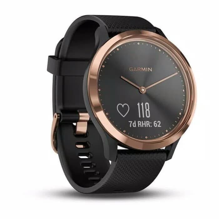 Jual Garmin Vivomove Hr Sport Rose Gold Garansi Resmi Tam | Shopee Indonesia