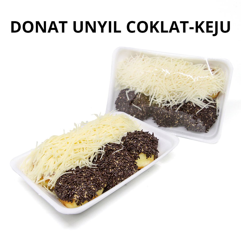 Diana Bakery Donat Unyil Coklat Keju (isi 6) Meses Coklat Keju