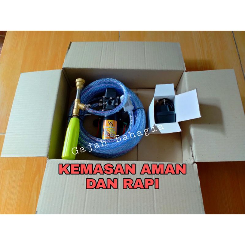 Alat Steam Cuci Motor Mobil AC Pompa DC 12 Volt Mesin Cuci Motor AC Mobil Serbaguna Shopee