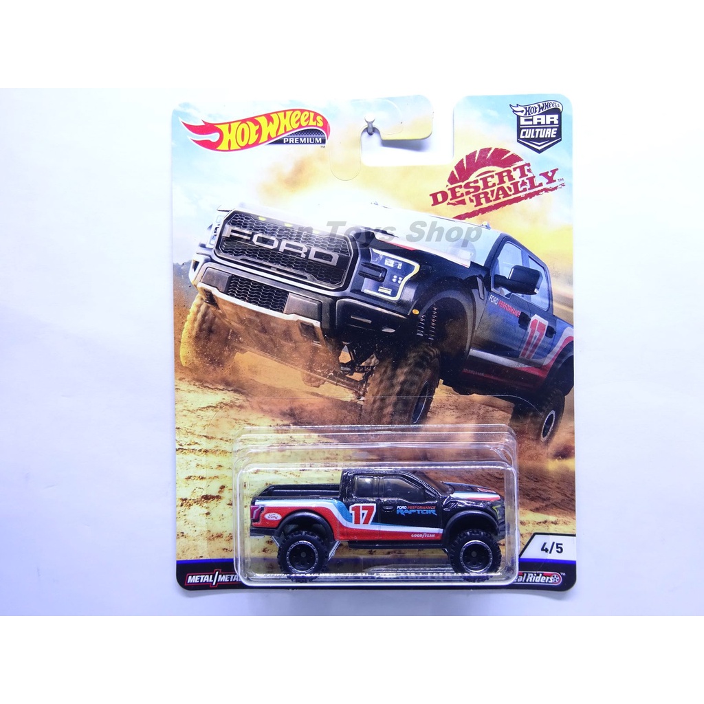 Jual Hot Wheels Desert Rally 17 Ford F150 Raptor Shopee Indonesia