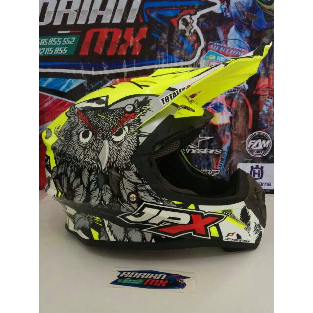 Jual Helm Cross JPX Helm Trail JPX Helm SuperMoto Helm Touring Helm JPX Replika Airoh KTM KLX YZ