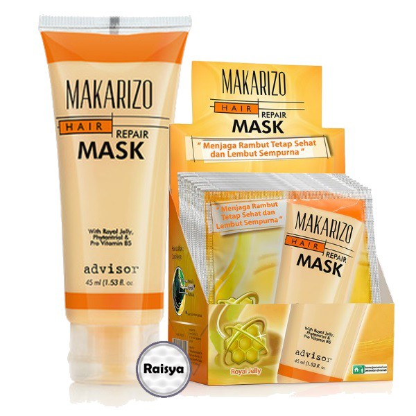 Makarizo Advisor Hair Repair Mask Sachet / Tube Masker