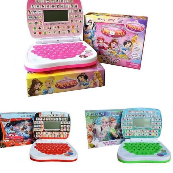 Jual Woi Mainan Edukasi Anak Laptop 4 Bahasa Inggris Indonesia Mandarin Arab Balita Belajar ☈ ✰▽ | Shopee Indonesia