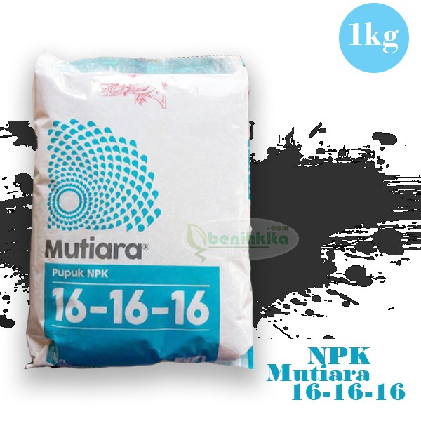 Pupuk NPK Mutiara 161616 1kg Shopee Indonesia