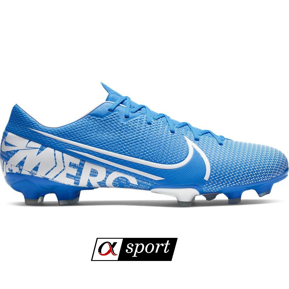 Jual Sepatu Bola Nike Mercurial Vapor 13 Academy Fg - Blue/White [Original] | Shopee Indonesia