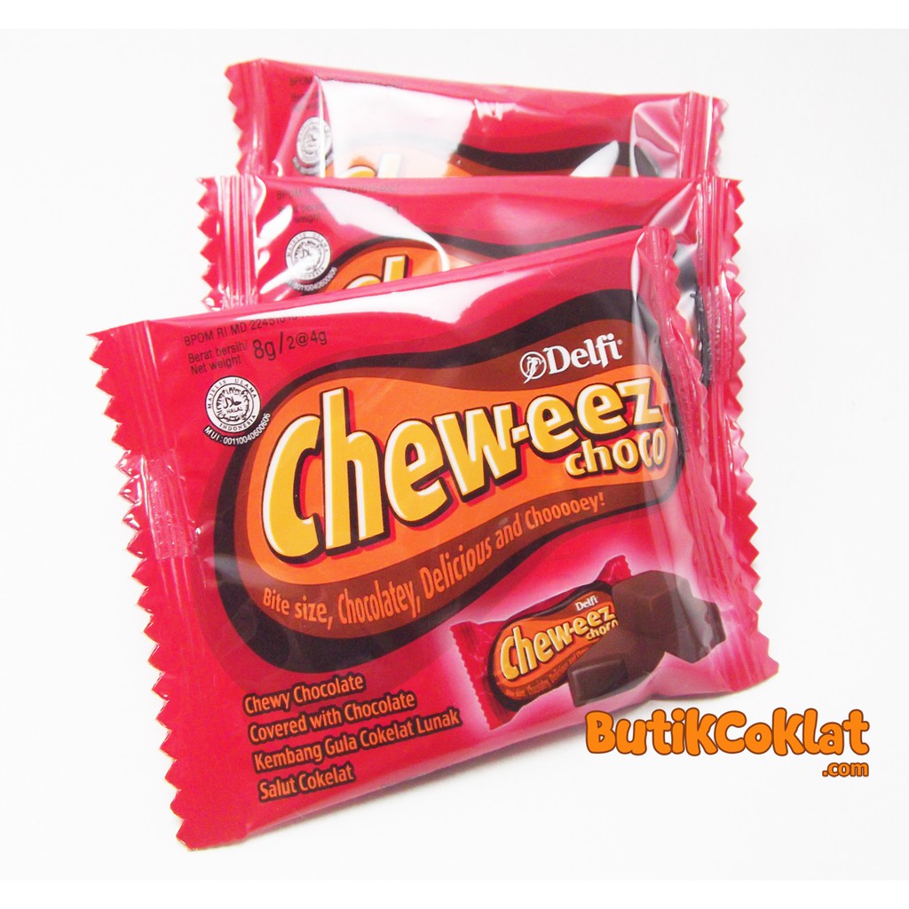 Jual Permen Coklat Delfi Cheweez 500 Gram | Cokelat Kiloan | Shopee Indonesia