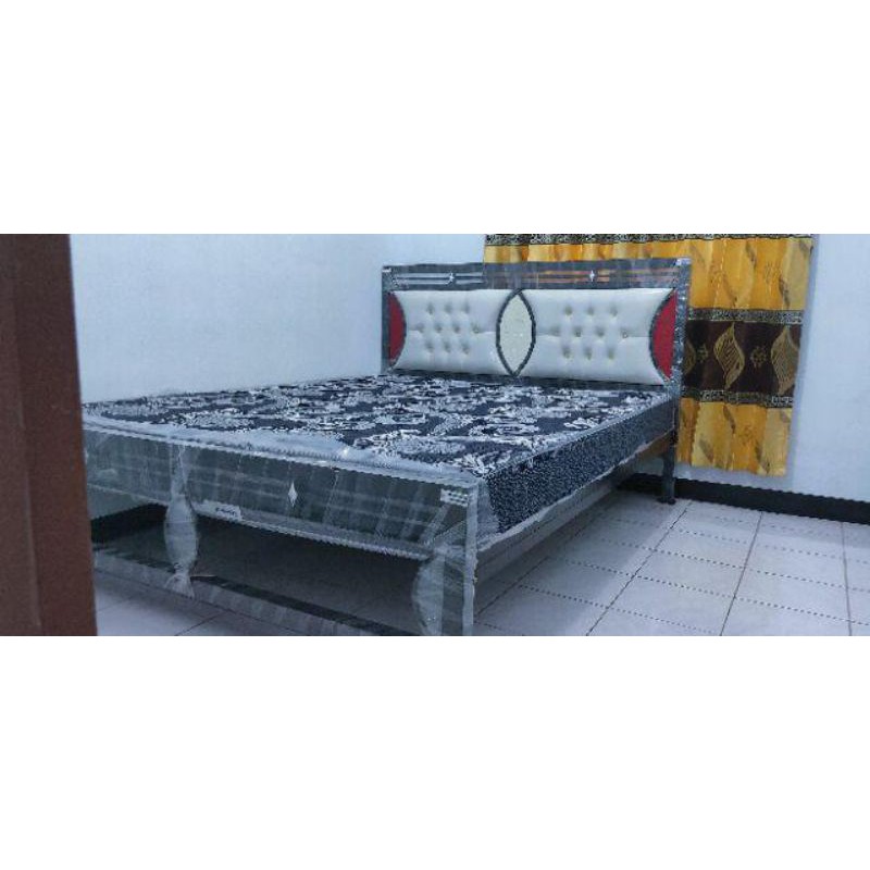 Jual Ranjang Besi Sanjaya uk 160x200 HANYA RANJANG