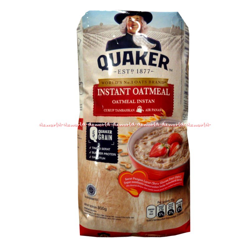 Quaker Instant Oatmeal Instan Kuarker Kuaker Sereal Tepung