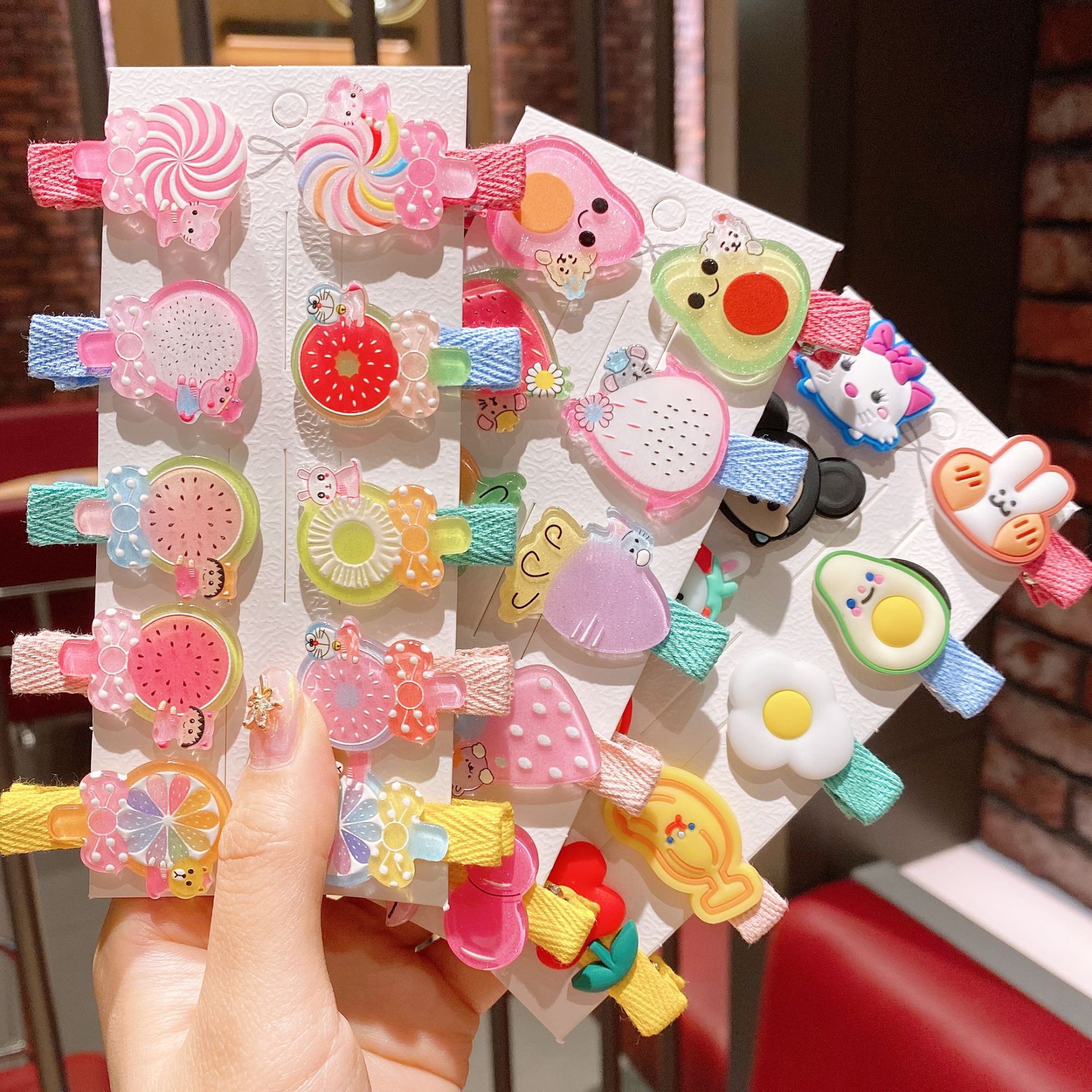 10Pcs Jepitan Rambut Anak Jepit Rambut Korea Kids Unicorn