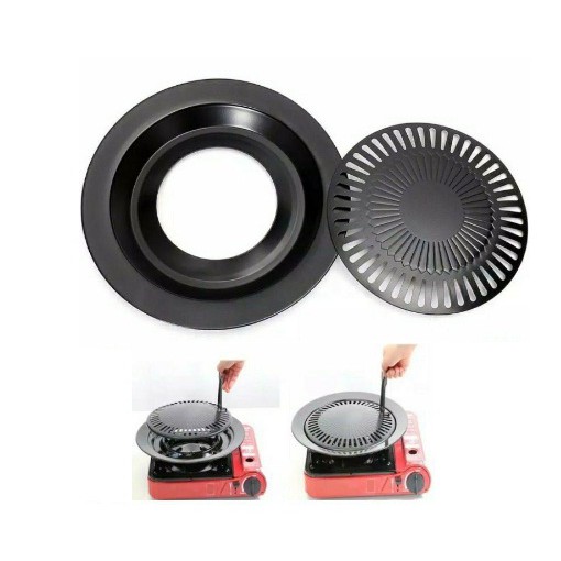 Jual Wajan Panggang Ultra Grill Pan Ultra Grill Korean BBQ Plate Bulat
