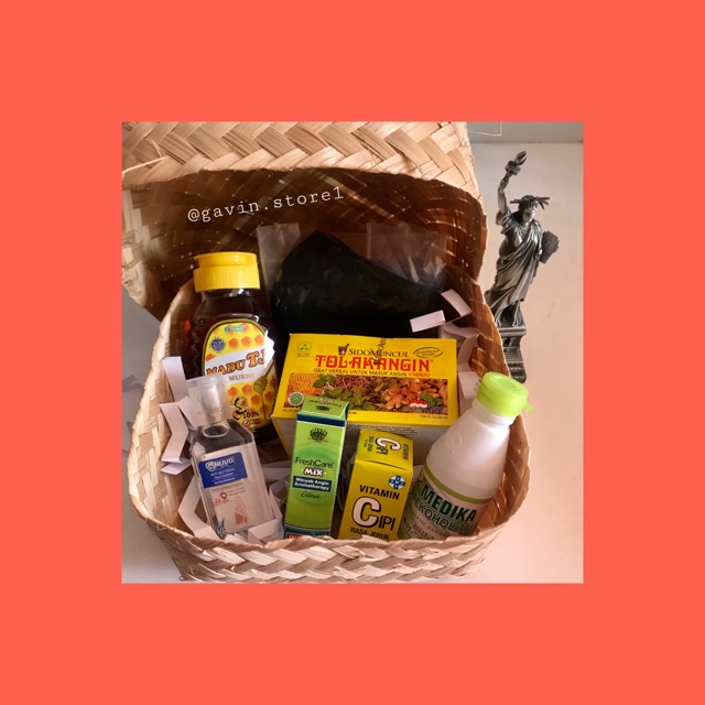 Hampers sehat/ paket vitamin/ paket hampers/ birthday gift