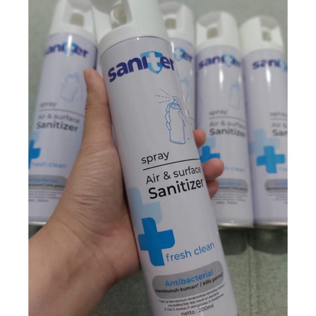 Saniter Spray Air Surface Sanitizer [400 ML] ubicaciondepersonas.cdmx