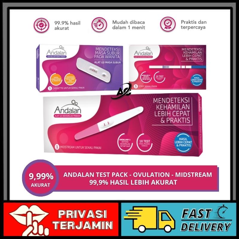 Jual Variasi Andalan Pregnancy Kit / Ovulation Test Kit / Test Kit
