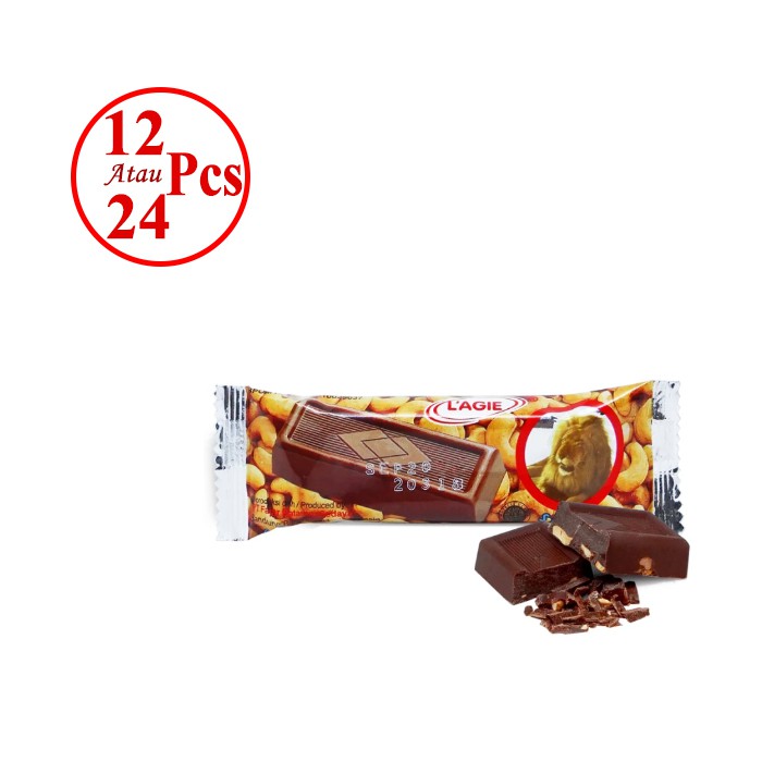 Jual Coklat Lagie Singa Coklat Mete Isi 12Pcs Atau 24Pcs | Shopee Indonesia
