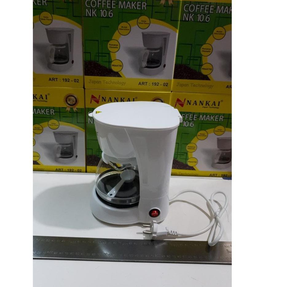 ⒾPALINGLARISⒾ NANKAI Coffee Maker Alat Pembuat Kopi Mesin NK106 Black Decker nescafe ™ Shopee