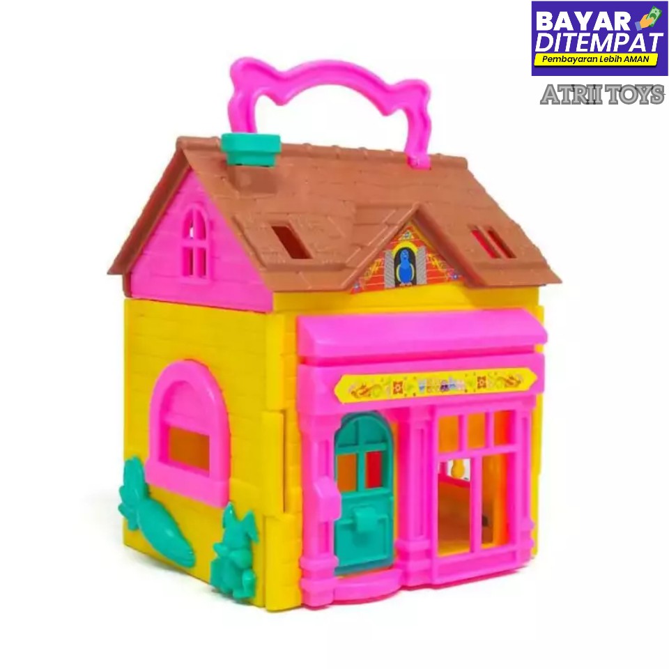 Jual Mainan Anak Perempuan Rumah-Rumahan Set Villaku - Mainan Villaku Mainan Edukasi Anak | Shopee Indonesia