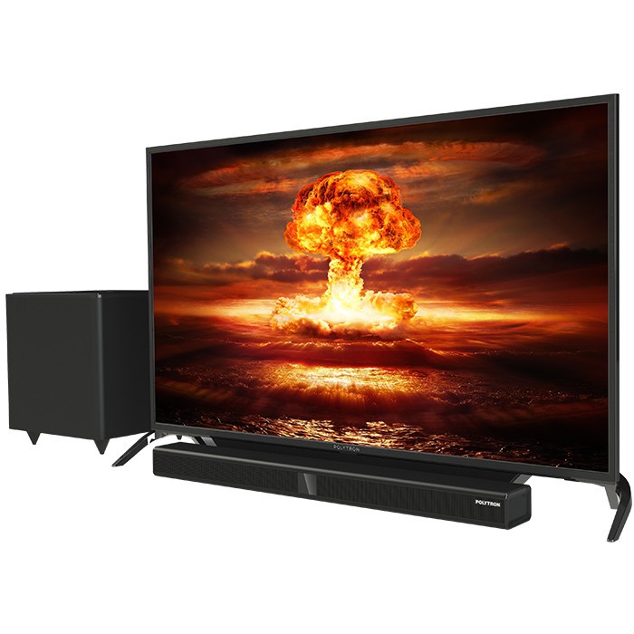 Jual Led Tv Polytron 43 Inch PLD43BS153 Cinemax Soundbar & Subwoofer Shopee Indonesia