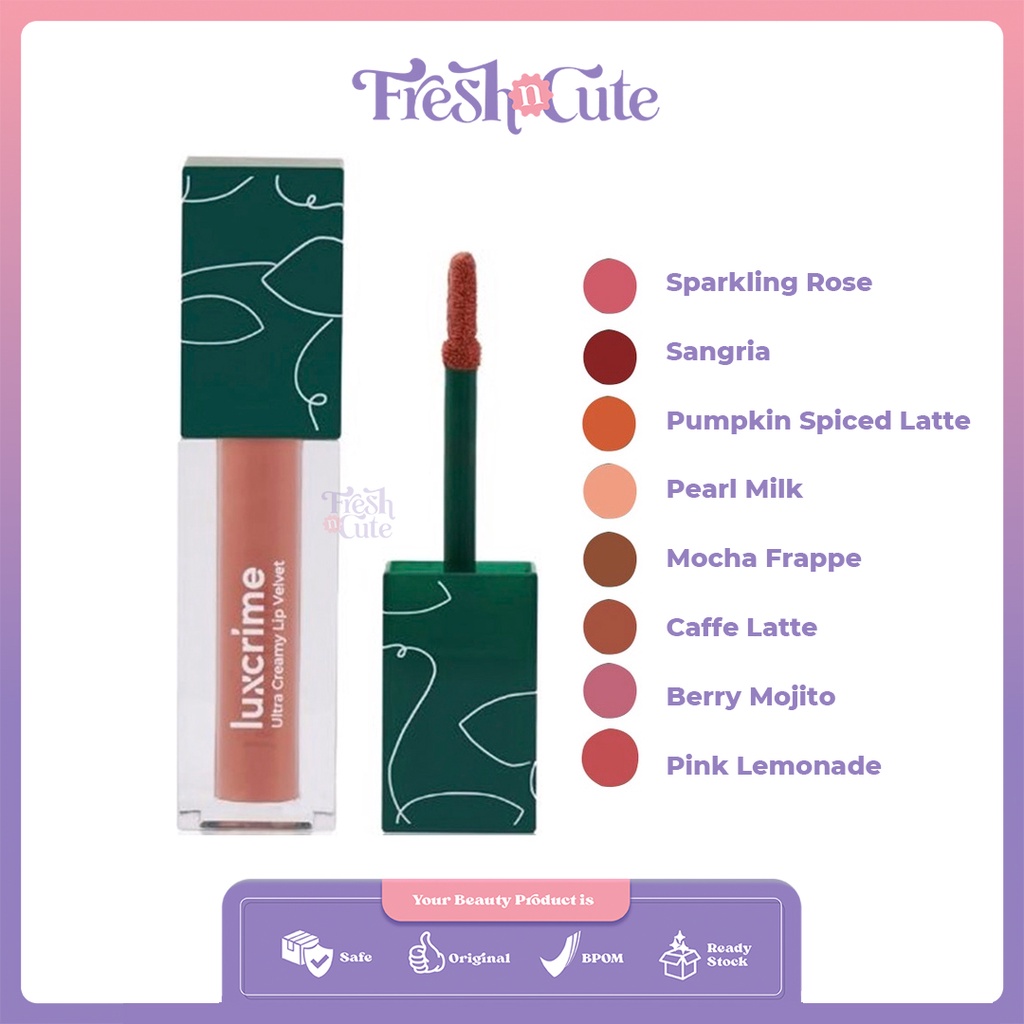 Jual LUXCRIME Ultra Light Lip Stain Shopee Indonesia